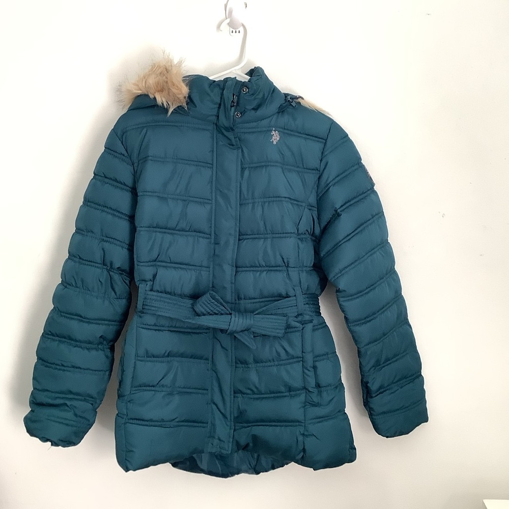 Peacock Blue Polo Association, winter jacket